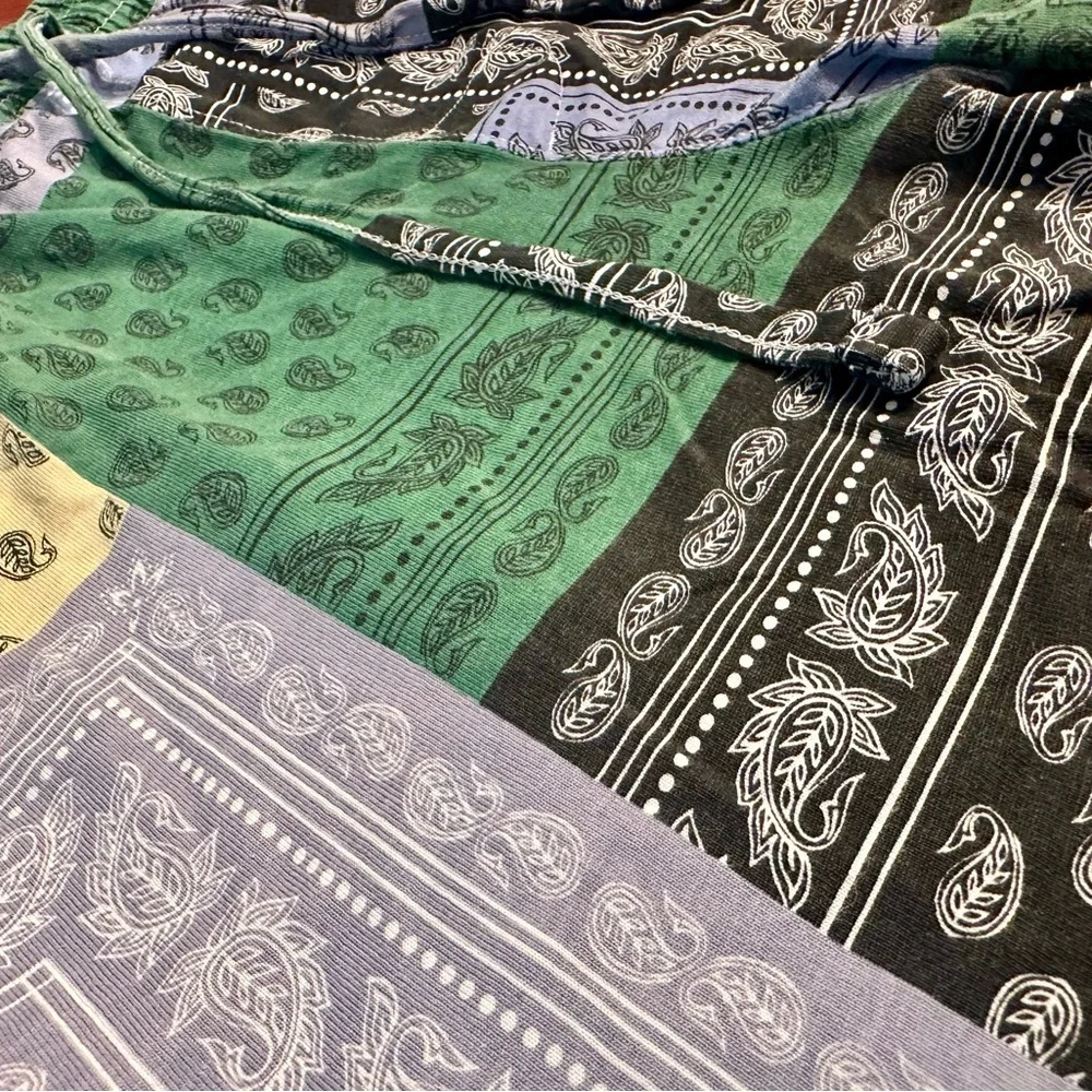 H&M Men’s Paisley Patchwork Shorts Size M